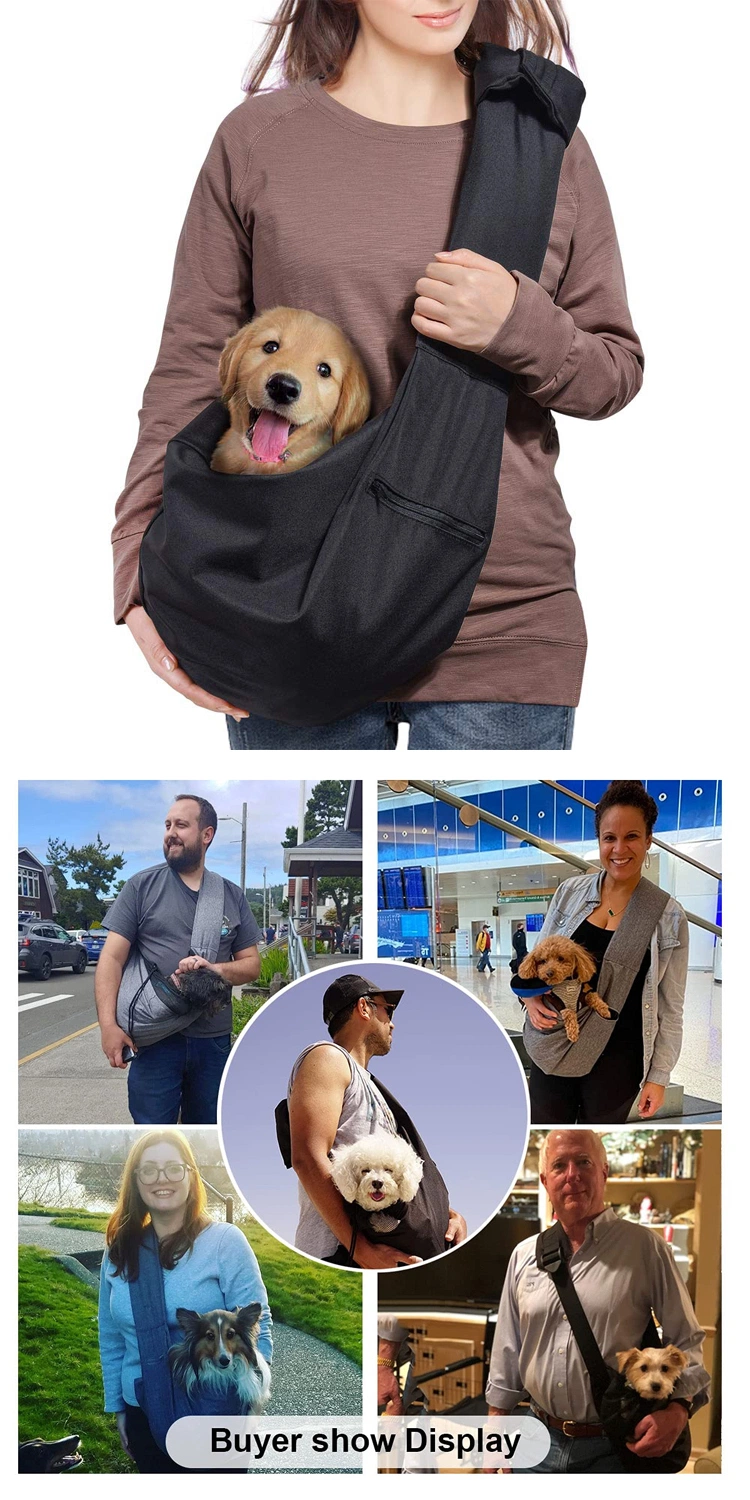 Outdoor Travel Adjustable Padded Shoulder Strap Pet Bag Pet Carrier