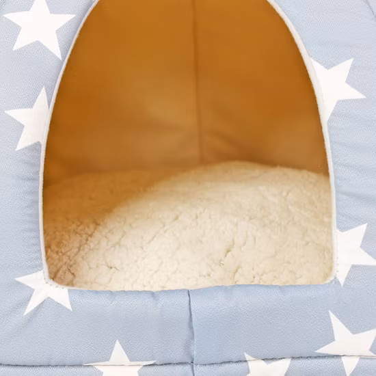 Lits portables pliables pour animaux de compagnie, nid de chat et de chien en coton doux de styliste