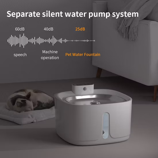 Distributeur automatique intelligent pour animaux de compagnie, écran tactile, 4,2 litres, vente en gros