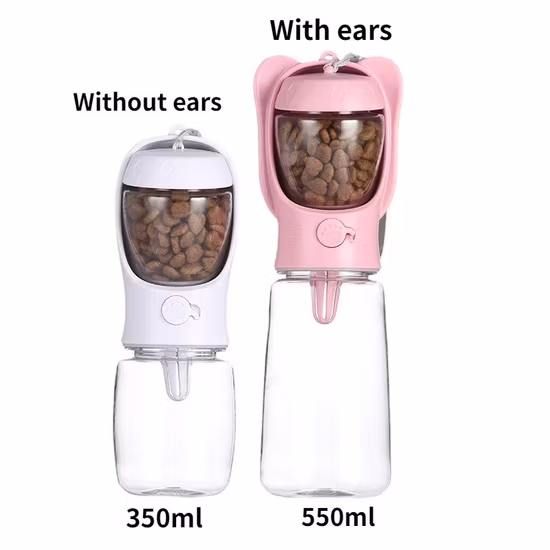 Amazon 4 en 1 Portable voyage marche chien animal de compagnie mangeoire extérieure distributeur bouteille d'eau potable bol pour voyage